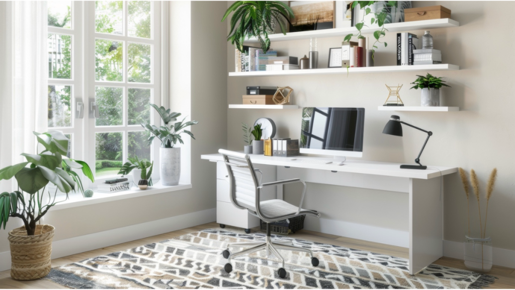 How to Style a White Desk for a Minimalist Workspace